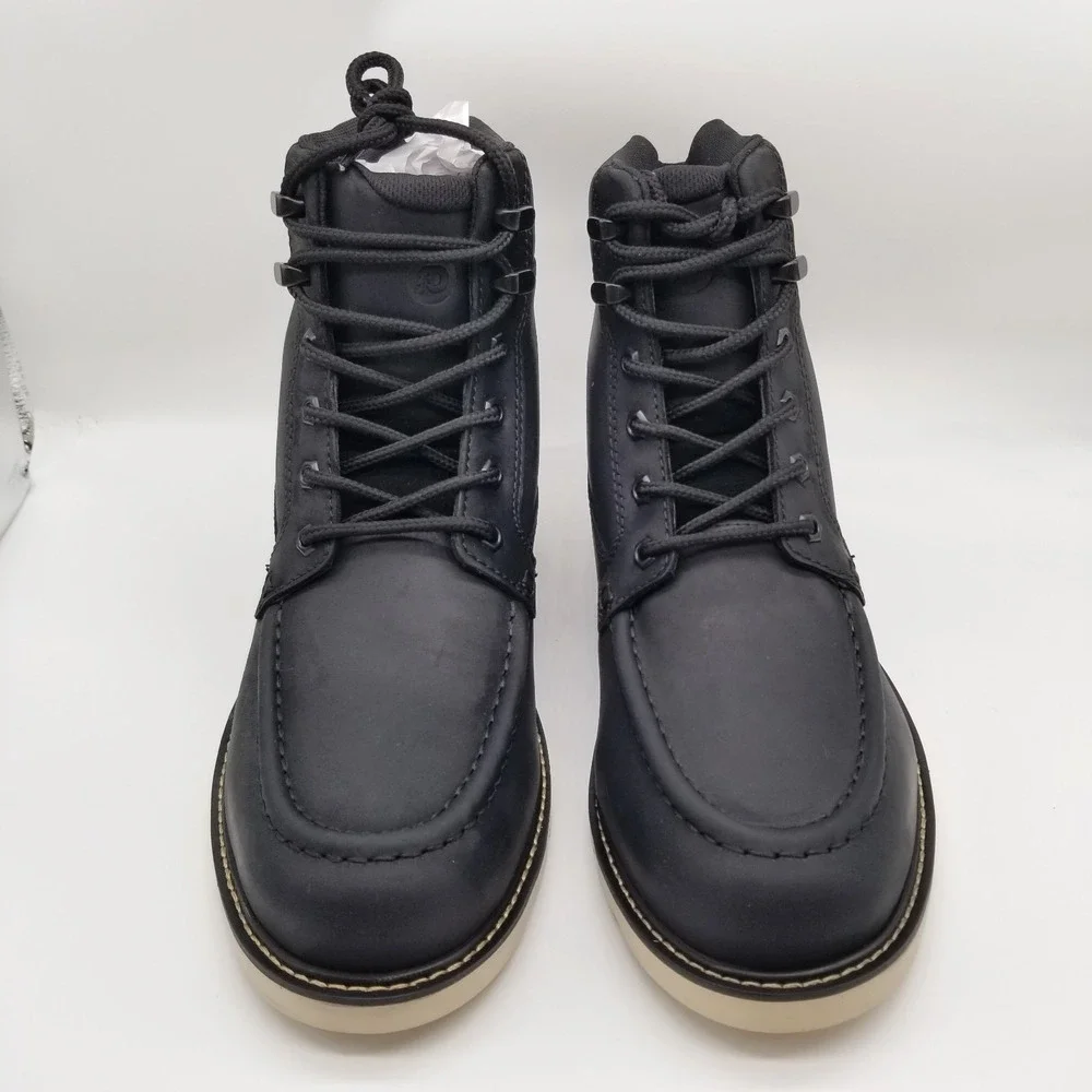 Dunham Men‎ Lace Up Brisco Boots  Sz 11 2E Black Waterproof Leather Outdoor